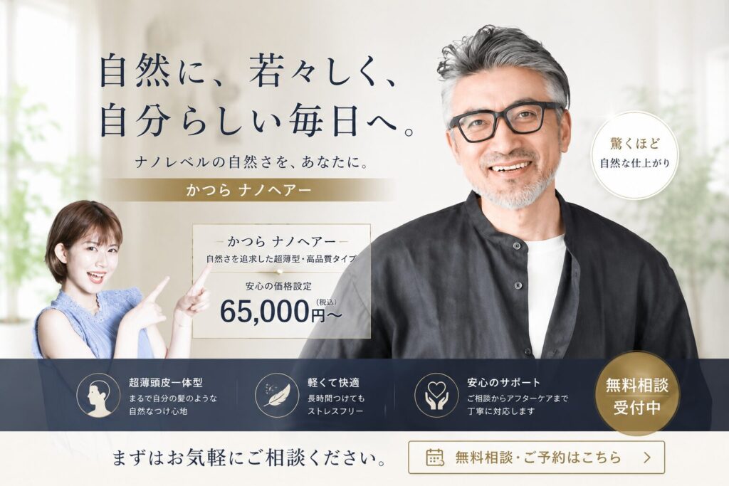 オーダーメイドかつらアートバランス千葉